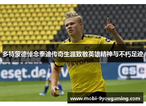 多特蒙德悼念泰迪传奇生涯致敬英雄精神与不朽足迹